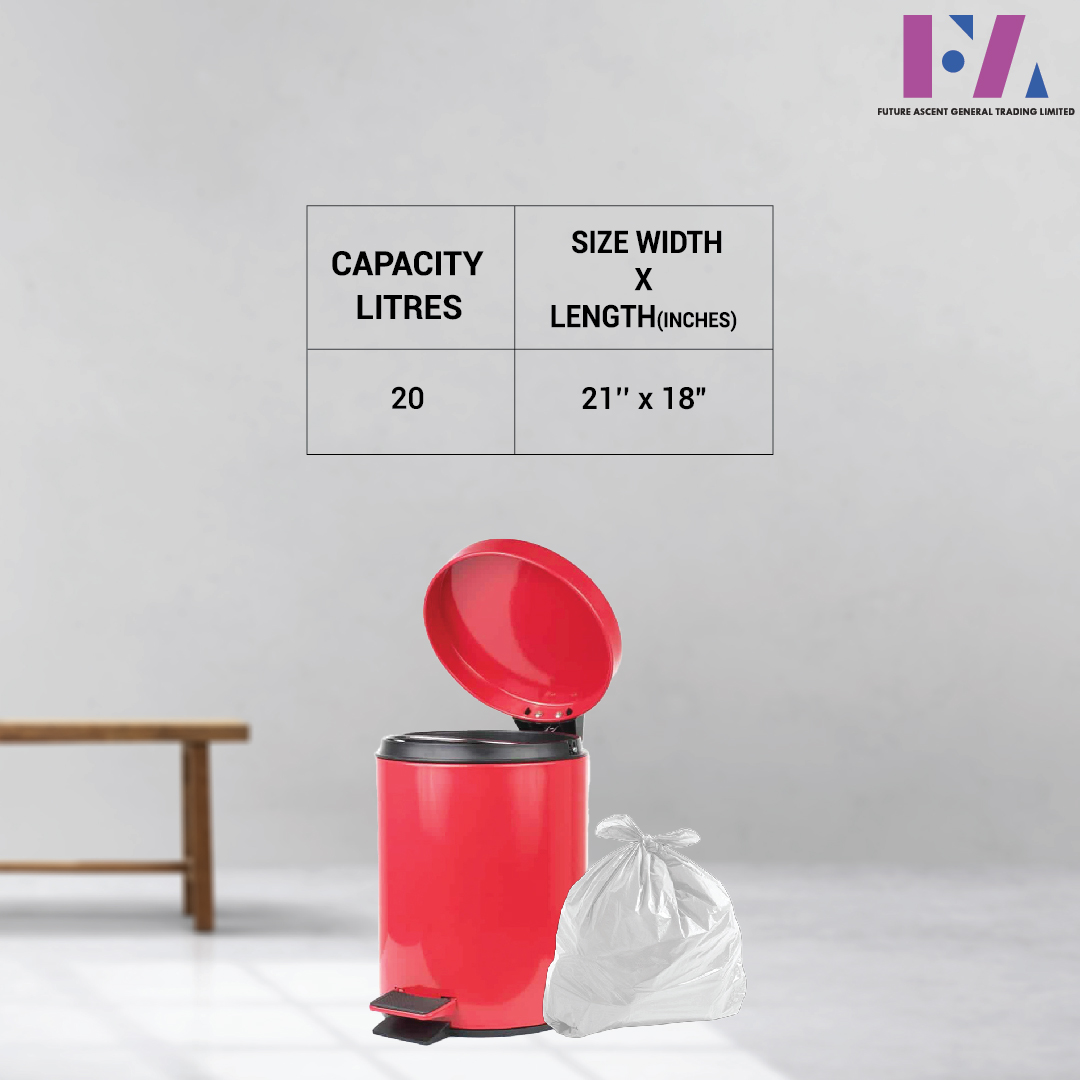 PEDAL BIN LINER SIZES